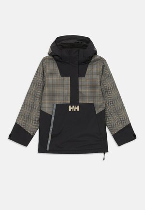 RIDE ANORAK UNISEX - Snowboardová bunda - black
