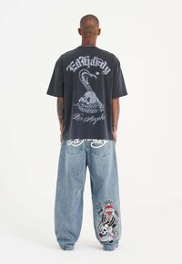 Ed Hardy T-shirts print - charcoal