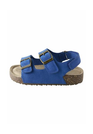 CUSHIONED FOOTBED DOUBLE BUCKLE FASTENING WIDE FIT  - Lauflernschuh - blue