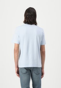 TOM TAILOR Marškinėliai su spaudiniu - light metal blue