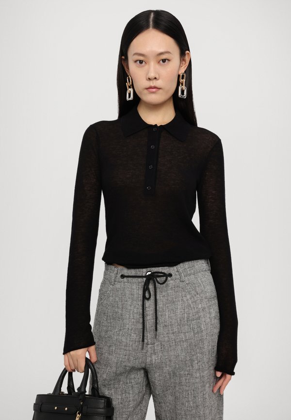 NANNY - Trousers - salt and pepper3