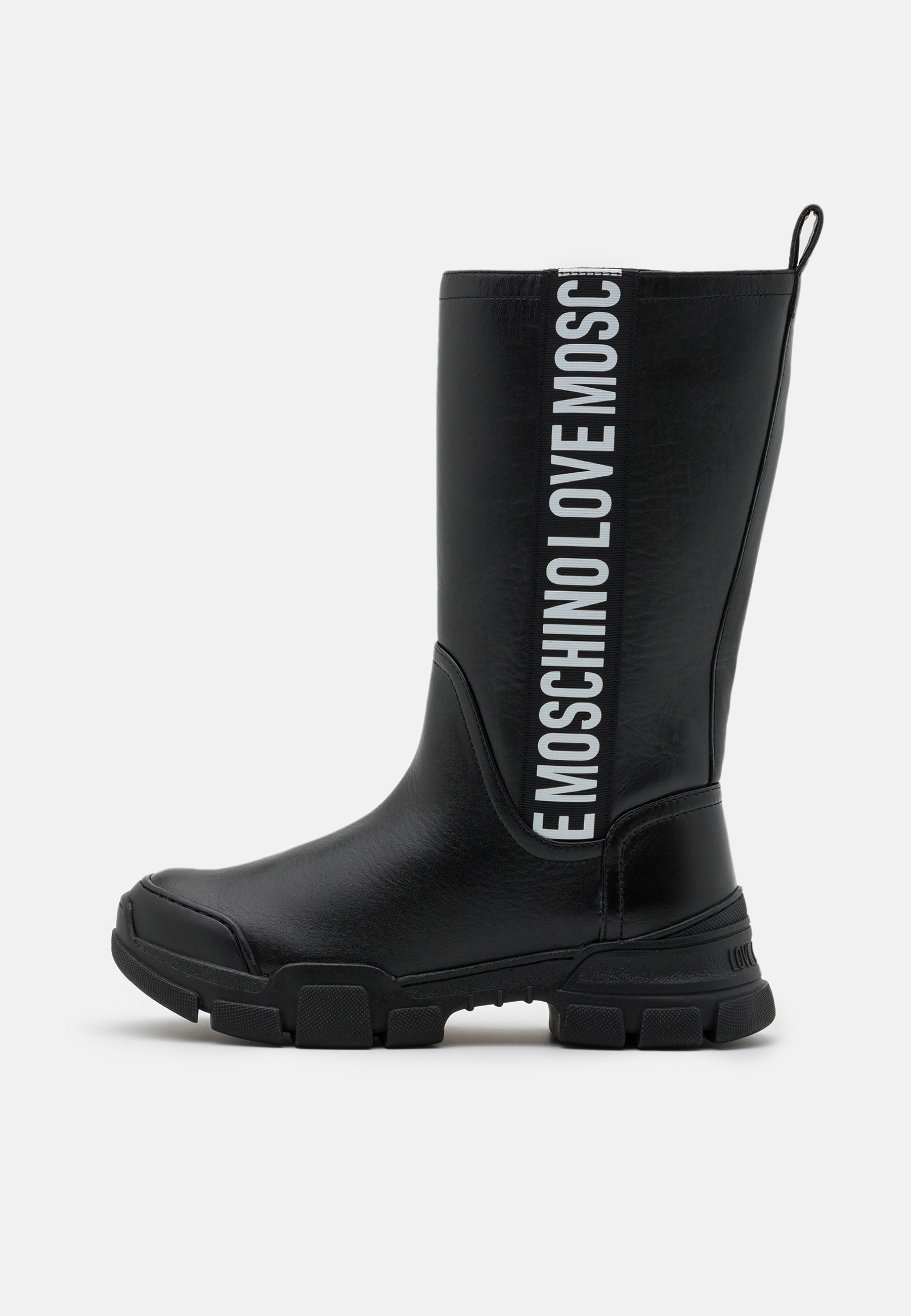 moschino platform boots