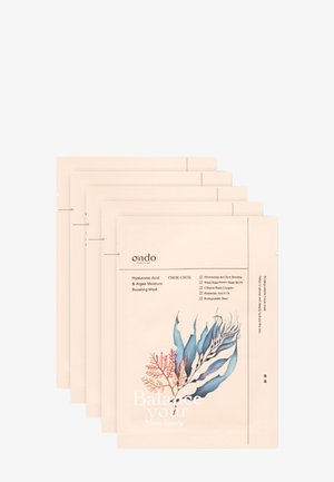 HYALURONIC ACID & ALGAE MOISTURE BOOSTING MASK 5 UNIT PACK - Masque visage