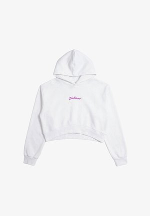 Disclaimer, LOGO - Felpa con cappuccio - bianco