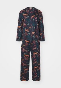 Marks & Spencer T-shirt imprimé - navy mix/bleu foncé chiné