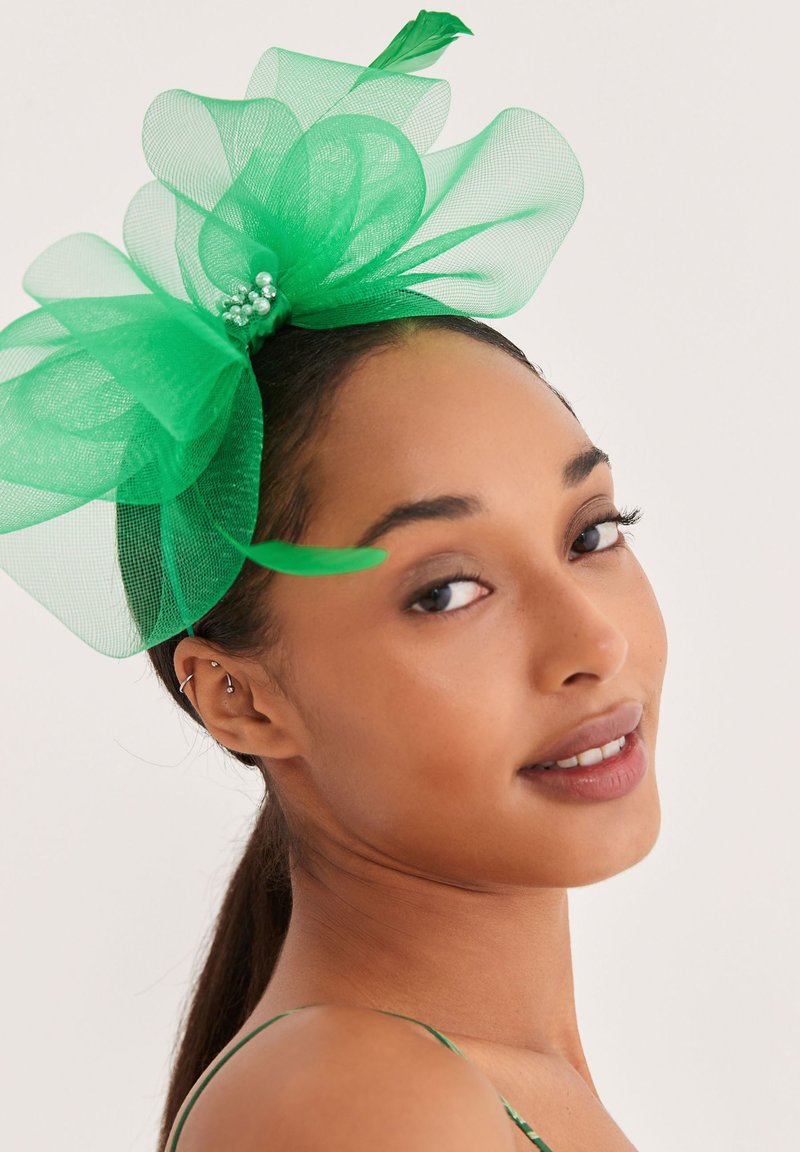 Next FASCINATOR HEADBAND - Soenguaksessuaarid - green