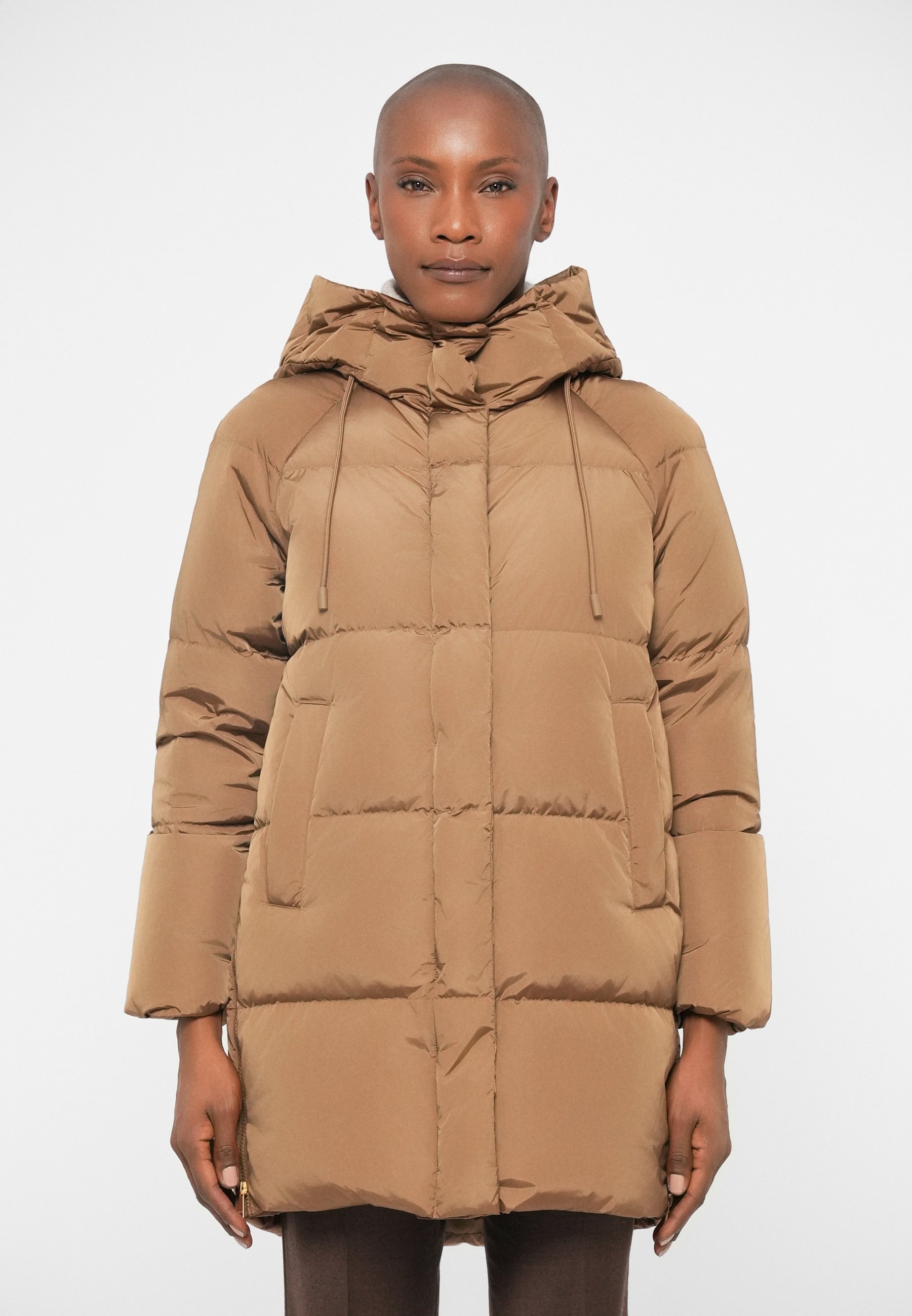 Weekend Max Mara NEW BEMBO - Piumino lungo - nocciola/marrone