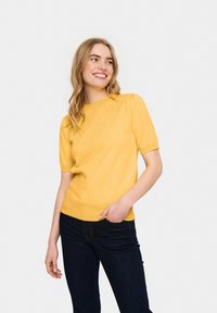 Saint Tropez MILASZ SS - Pamata T-krekls - yarrow melange