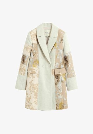 Desigual, PRINTED JEWEL COAT - Short coat - white