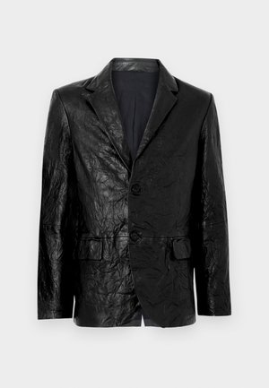 VALFRIED CRINKLE  - Jachetă piele - black