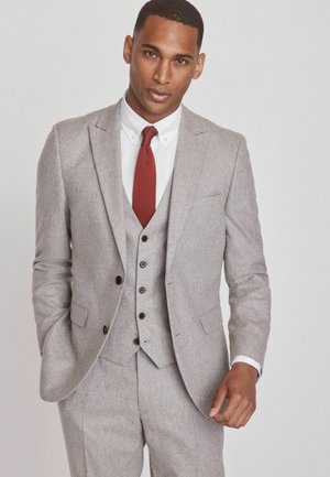 REGULAR FIT DONEGAL  - Giacca elegante - taupe