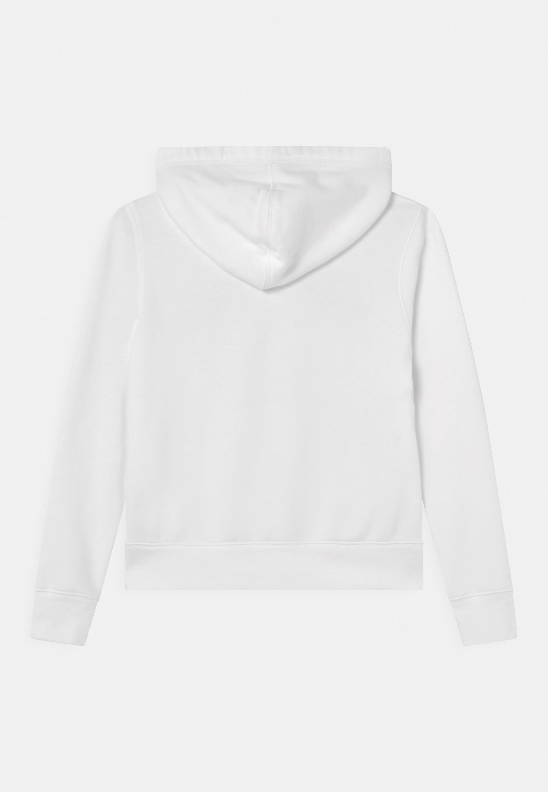 solid white sweatshirt