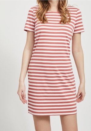 Jerseyklänning - mottled pink