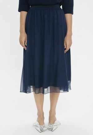 Falda acampanada - pageant blue