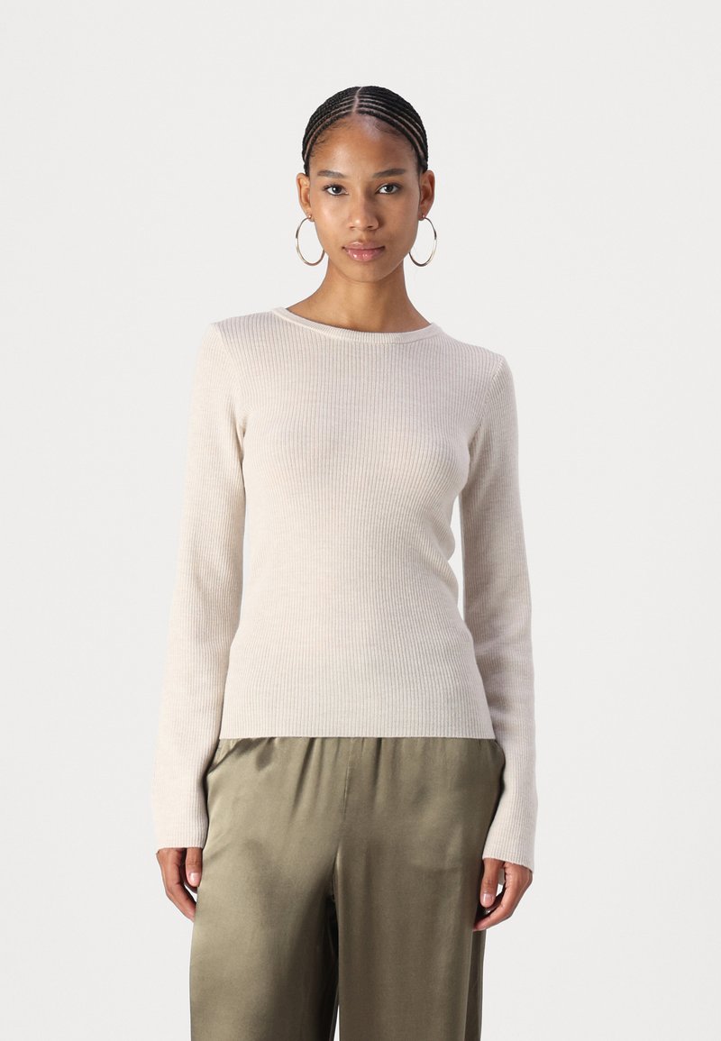 Modström HIROKI O NECK - Maglione - summer sand