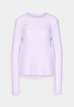 HOKA AIROLITE RUN LONG SLEEVE - Tops ar garām piedurknēm - aster flower