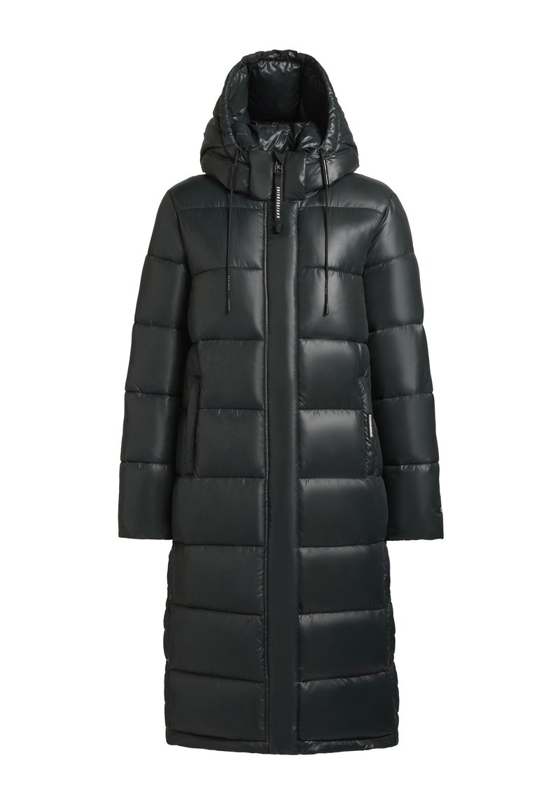 khujo Wintermantel donkergroen khujo Wintermantel donkergroen