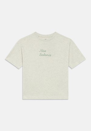 FLOWER SHOE GRAPHIC TEE - T-shirt estampada - ash heather