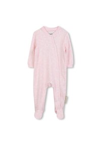 KARL LAGERFELD KIDS BABY PYJAMAS+BIB+HAT - Jumpsuit - off white pink