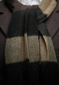 John Henric PLAID WINTER - Sjal / Tørklæder - brown
