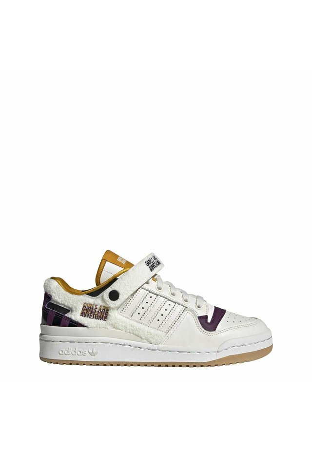 FORUM GIRLS ARE AWESOME ORIGINALS SHOES - Sneaker low - chalk white/core black/purple beauty