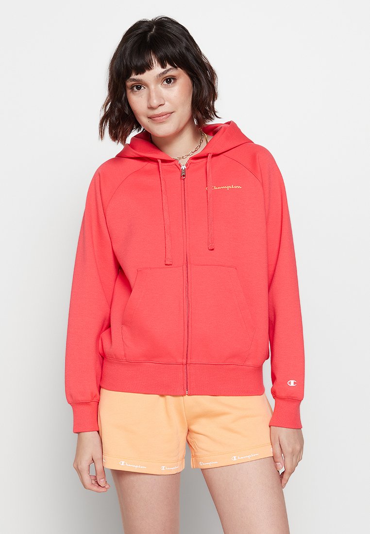 Bluză de molton cu fermoar