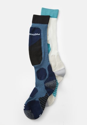 S/ACCESS UNISEX 2 PACK - Sportsocken - copen blue/egret