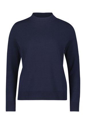 Betty Barclay BASIC-MIT STEHKRAGEN - Strickpullover - dunkelblau