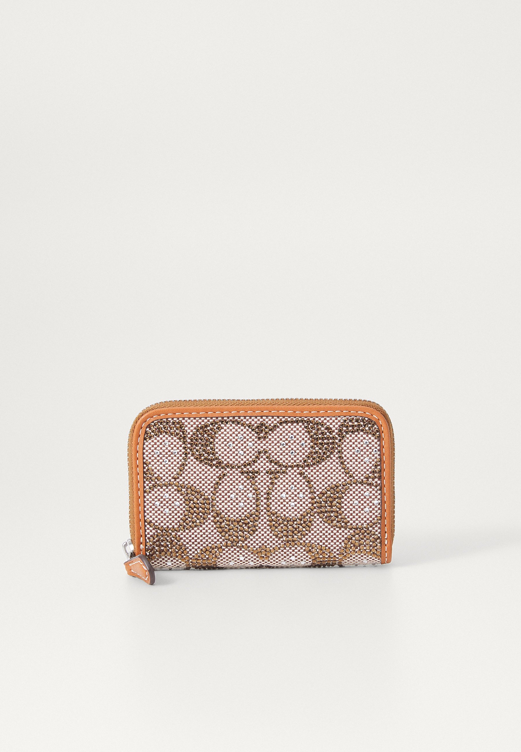 COACH SIGNATURE ESSENTIAL SMALL ZIP AROUND CARD CASE - Wallet - lh 