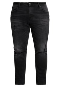 JJITIM JJORIGINAL - Relaxed fit -farkut - black denim