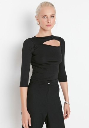 Maglietta a manica lunga - black