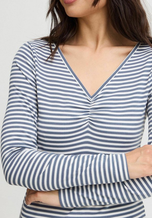 FRMONA - Long sleeved top - vintage indigo mix2