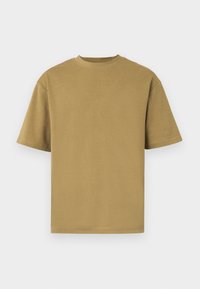 SLH LOOSE OSCAR O NECK TEE - T-shirts - kelp