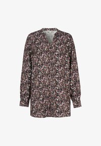 Vald, black pink floral