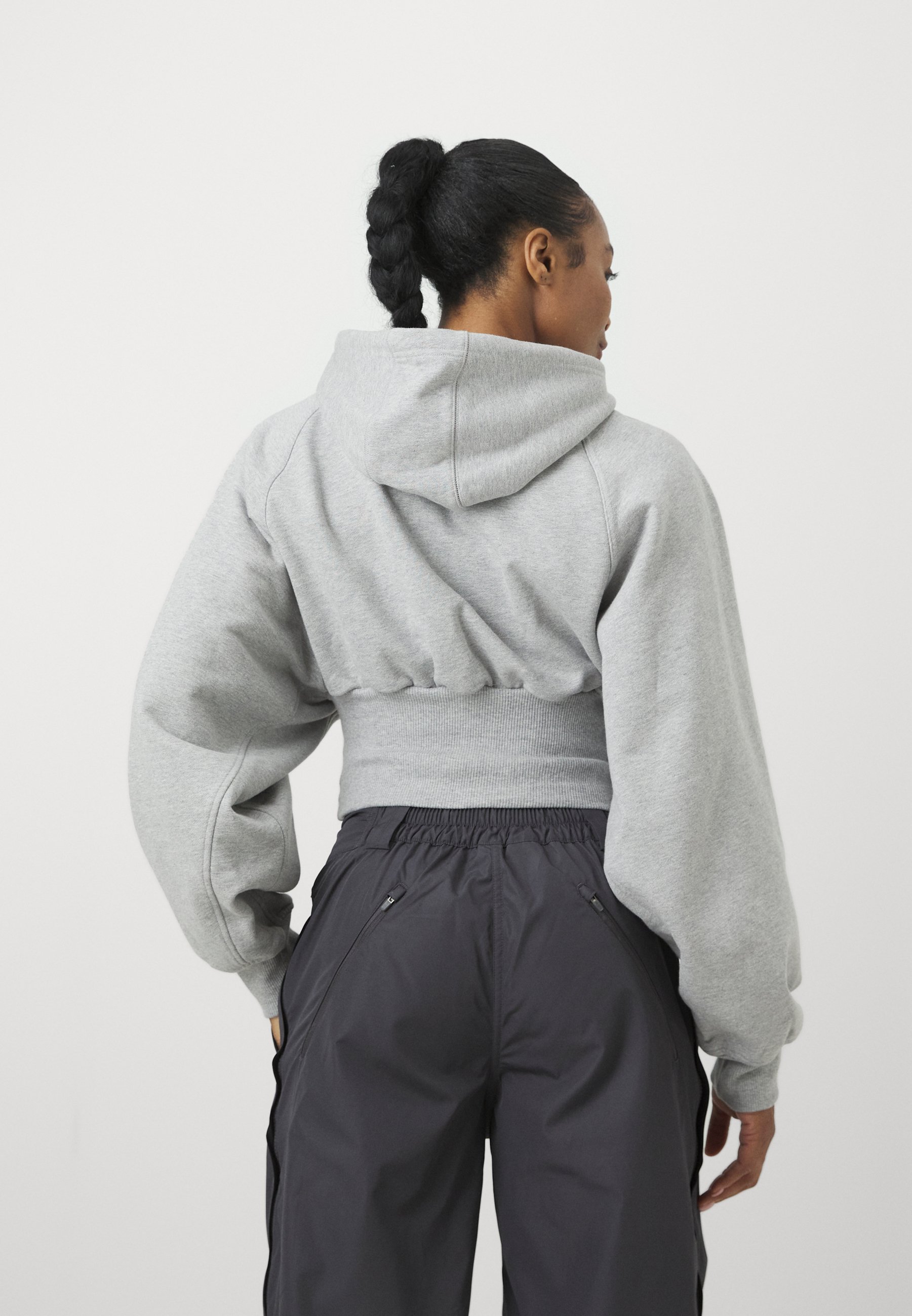 adidas by Stella McCartney HOODIE - Hanorac - medium grey heather