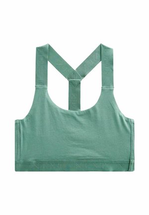 LOW IMPACT  CROP STANDARD - Korsetes izstrādājums ar stīpiņām - teal green