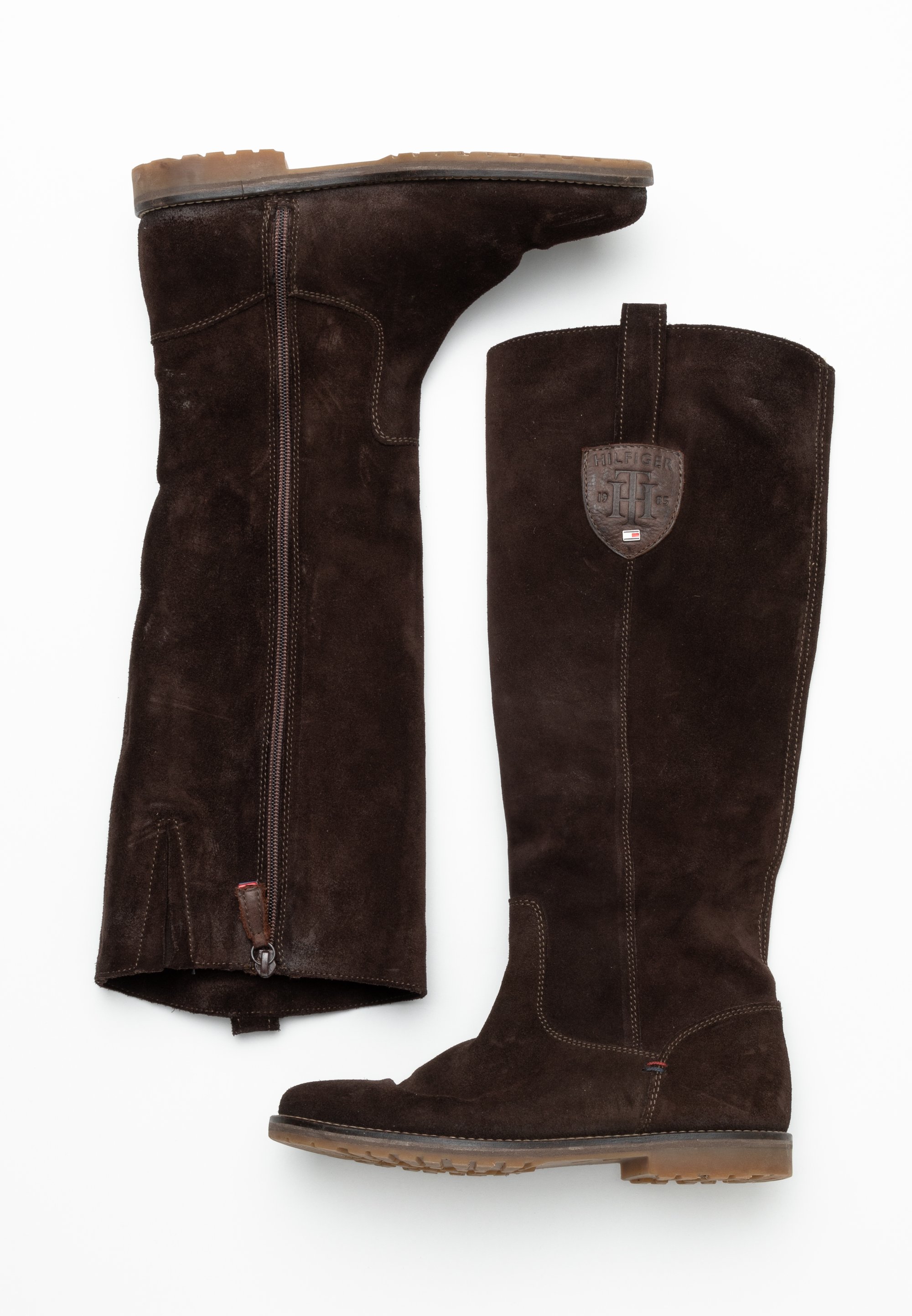 Tommy Hilfiger Stivali alti brown/marrone (Second hand