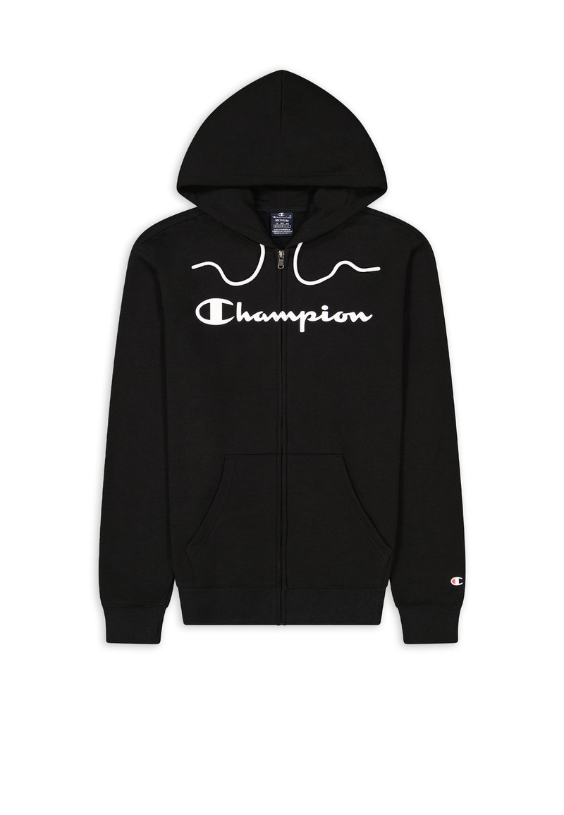 Champion FULL ZIP AMERICAN CLASSICS - Sweat zippé - black/noir - ZALANDO.FR