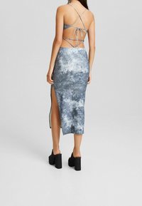 Bershka Jumper dress - blue