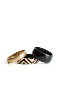 EFFECT - PACK OF 3 - Bracelet - black