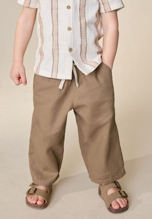 Next, REGULAR FIT WIDE, brązowy