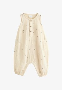 Valgt, cream abstract print woven