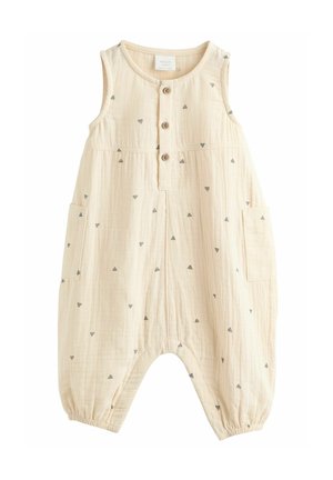 REGULAR FIT - Overall / Jumpsuit - cream abstract print woven