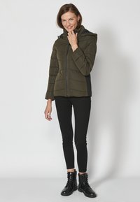 Koroshi COCKY - Zimná bunda - kaki khaki