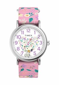 Timex WEEKENDER X PEANUTS IN BLOOM - Käekell - pink
