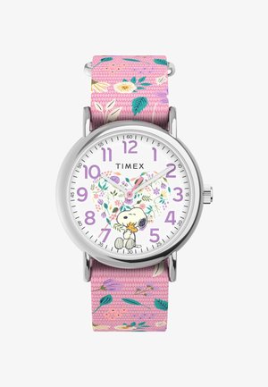 Timex Timex x Peanuts Weekender Pink Floral Strap - Orologio - pink