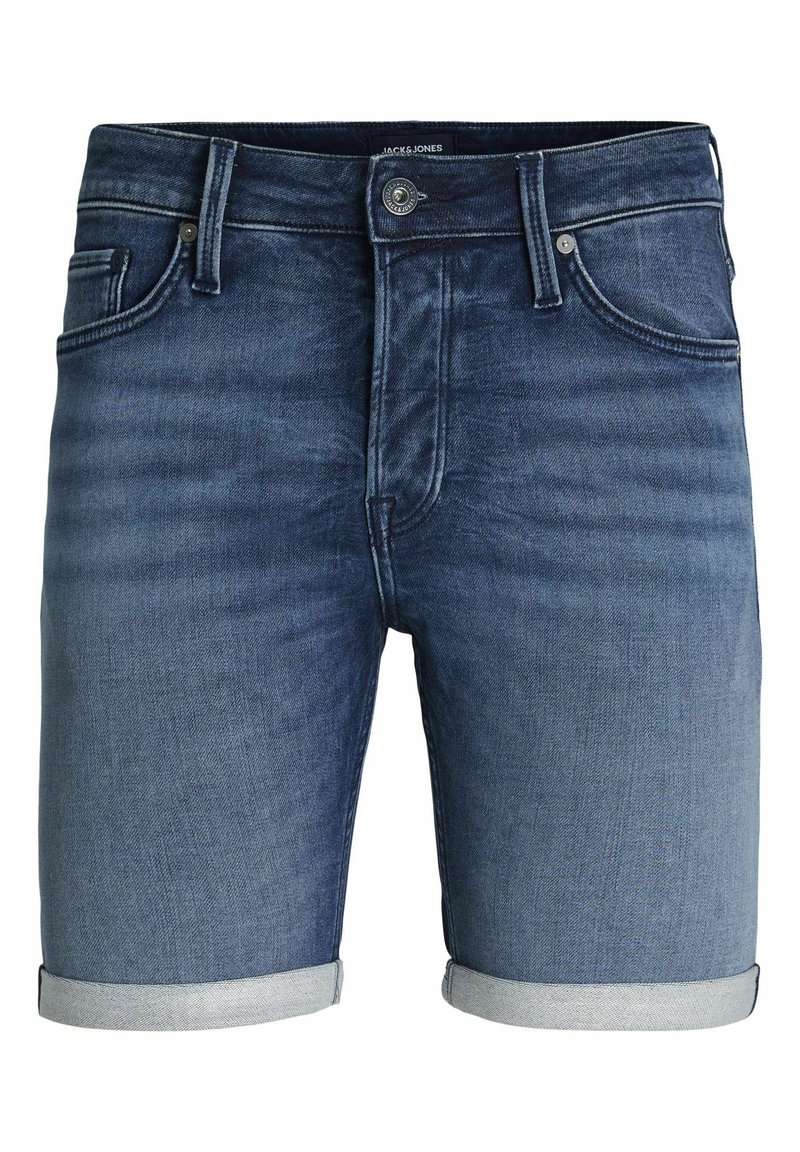 jack & jones Jeansshort blauw denim/bluedenim
