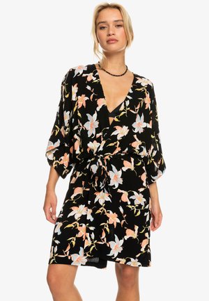 LAST MEMORY - Beach accessory - anthracite hibiscus wave