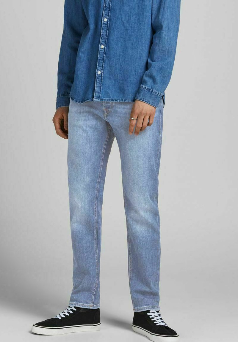 Jack & Jones COMFORT FIT MIKE ORIGINAL Jeans fuselé blue denim/denim bleu ZALANDO.BE Jack & Jones COMFORT FIT MIKE ORIGINAL Jeans fuselé blue denim/denim bleu ZALANDO.BE
