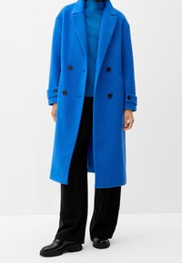 s.Oliver BLACK LABEL Klassisk kappa / rock - blue